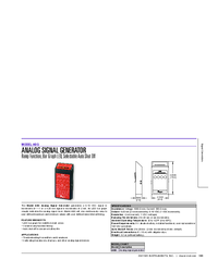 Thumbnail of document Data Sheet - ASG Analog Signal Generator